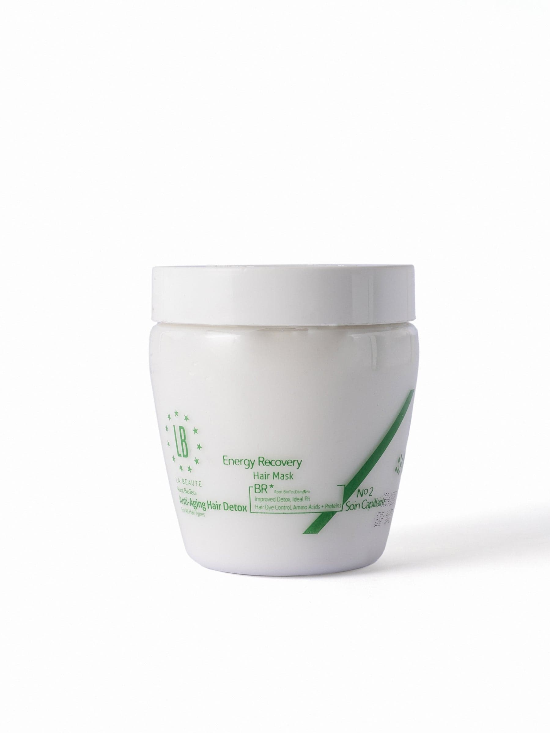 צנצנת מסכת Anti-Aging Detox של לה בוטה, 500 מ״ל — מסכה לחיזוק שיער דליל ונושר