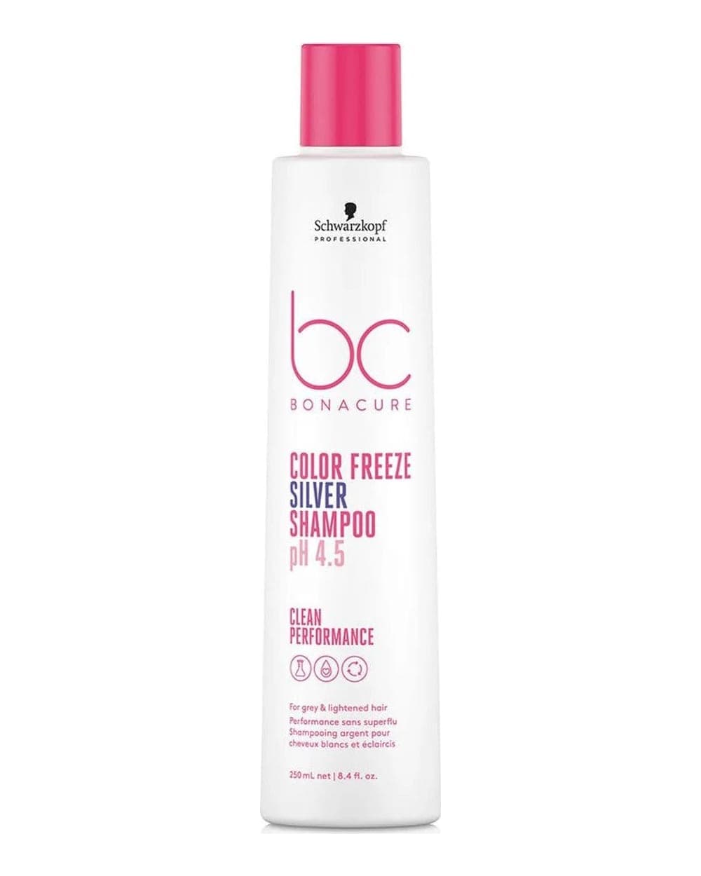 שוורצקופף BC Color Freeze Silver שמפו סגול 250 מ"ל